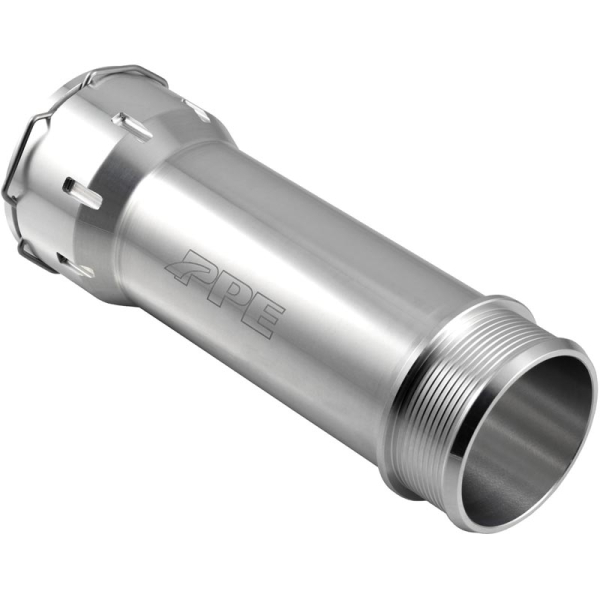 Image 1 for PPE Billet Turbo Resonator Delete - Raw 115020400