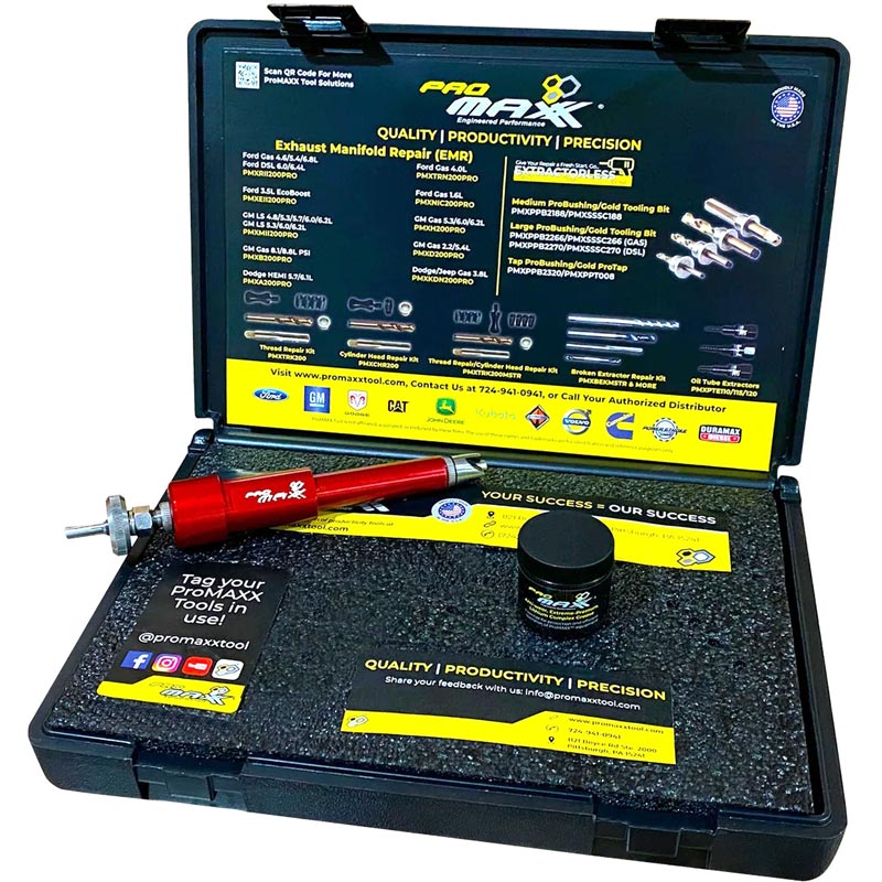 SCARZ PROKIT SETUP Mサイズ ProMAXX Tool Fuel Injector Seat Repair Tool - ProKit (For 6.7L
