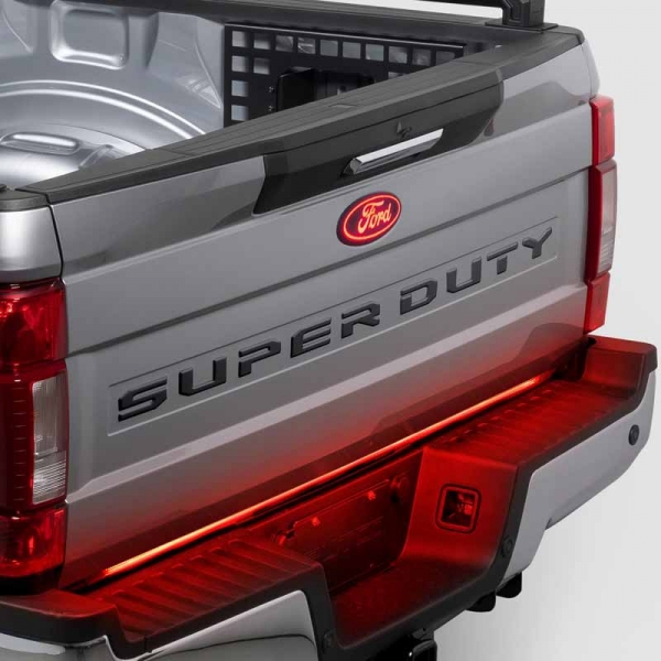 Image 1 for Putco 55561BPFD Black Platinum Super Duty Tailgate Lettering Kit