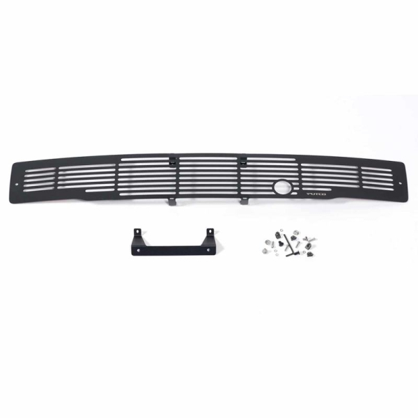 Image 1 for Putco 87171 Black SS Steel Bumper Grille Inserts (Bar Design)