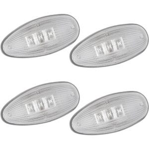 4X LED Side Bed Marker Light For Chevy Silverado GMC Sierra 2500HD 4X LED Side Bed Marker Light For Chevy Silverado GMC Sierra 2500HD