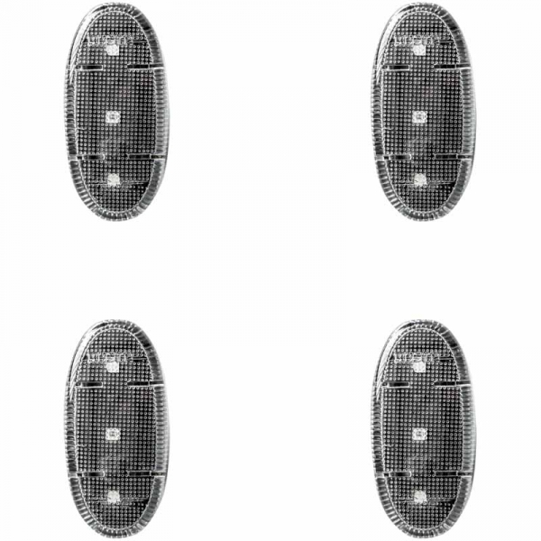 Image 1 for Recon 264136CL Clear 4-PC LED Dually Fender Lights
