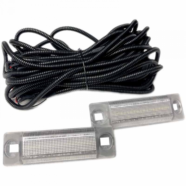 Image 1 for Recon 264233CL High Power White LED Bed Rail / Cargo Area Light Kit
