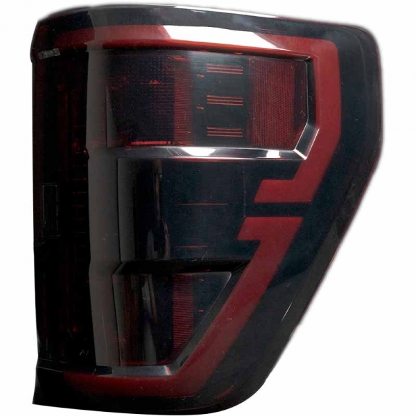 Image 1 for Recon 264568LEDRBK Red Smoked LED Tail Lights