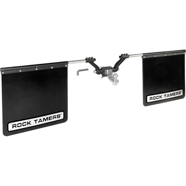 Image 1 for Rock Tamers 00112 3" Hub Hitch Mounted MudFlap System