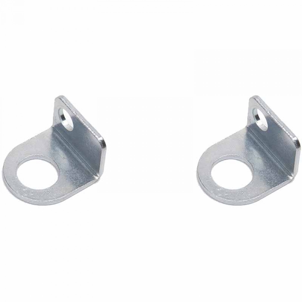 Image 1 for Russell 683942 Bolt-On 90-Degree Brake Line Moutning Brackets (2-Pack)