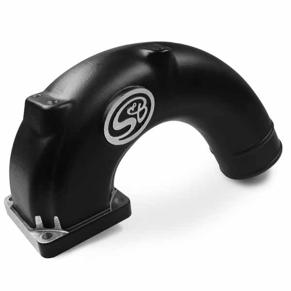 Polished Aluminum Intake Elbow Tube – 3" High Flow – For 1998.5-2002 Dodge Ram 5.9L Cummins Diesel