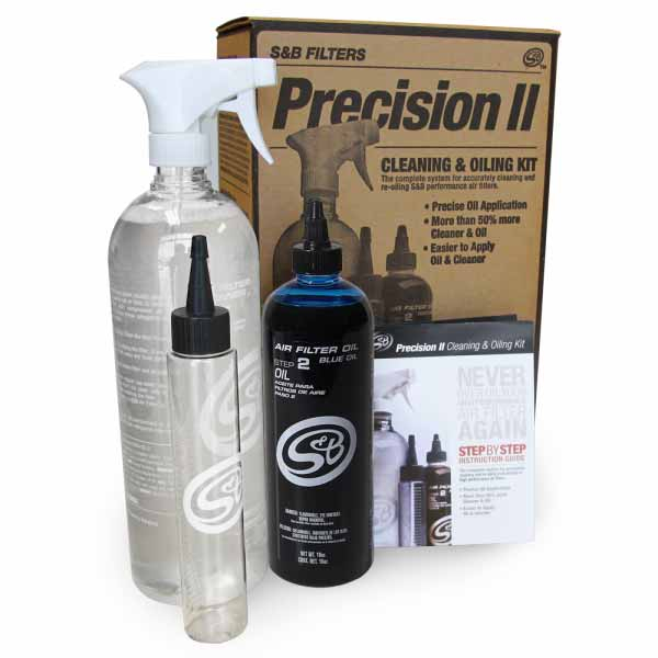 Image 1 for S&B Filters 88-0009 Precision II Air Filter Cleaning & Oil Kit (Blue)