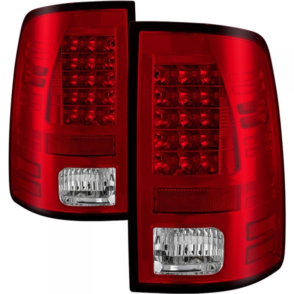 Spyder 5017567 Red/Clear LED Tail Lights | XDP