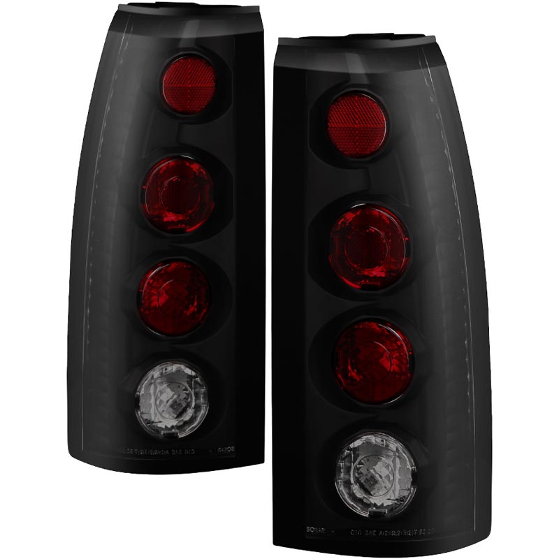 Spyder 5007988-SPDR Euro Style Tail Lights (Black) | 95-00 Toyota - View #10
