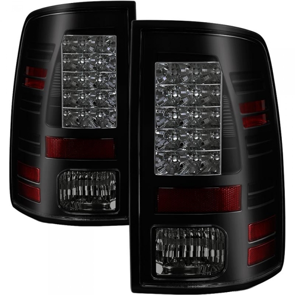 Image 1 for Spyder 5078124 Black Smoked LED Tail Lights