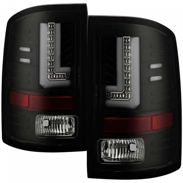 Image 1 for Spyder 5080707 Black Smoked LED Tail Lights