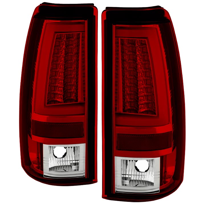 Spyder 5081926 Red/Clear LED Tail Lights XDP