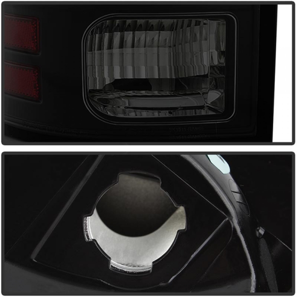 Spyder 5084064 Black Smoked LED Light Bar Tail Lights | XDP