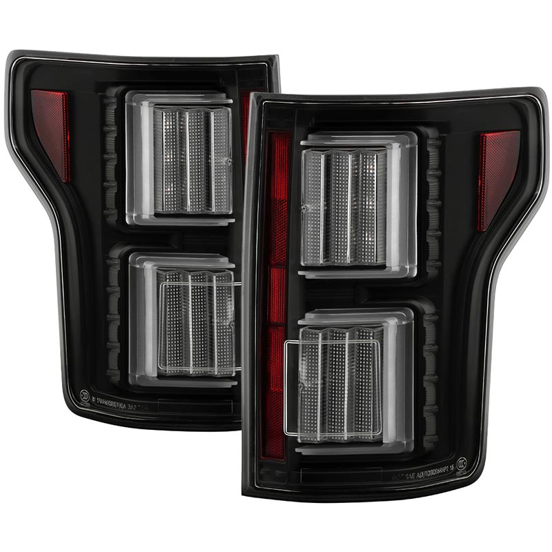Spyder 5085955 All Black LED Light Bar Tail Lights | XDP Spyder 5085955 All Black LED Light Bar Tail Lights | XDP