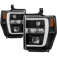 Anzo Ford Super Duty Projector With Halo (Chrome) 111167 | XDP