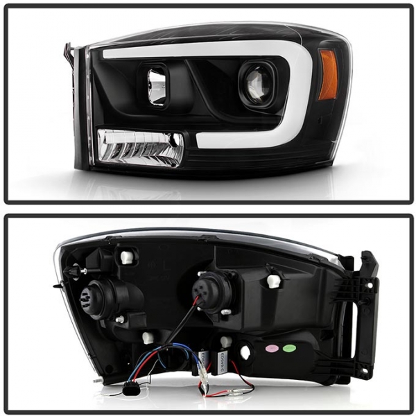 Spyder 5088178 Platinum Series Black LED Headlights | XDP