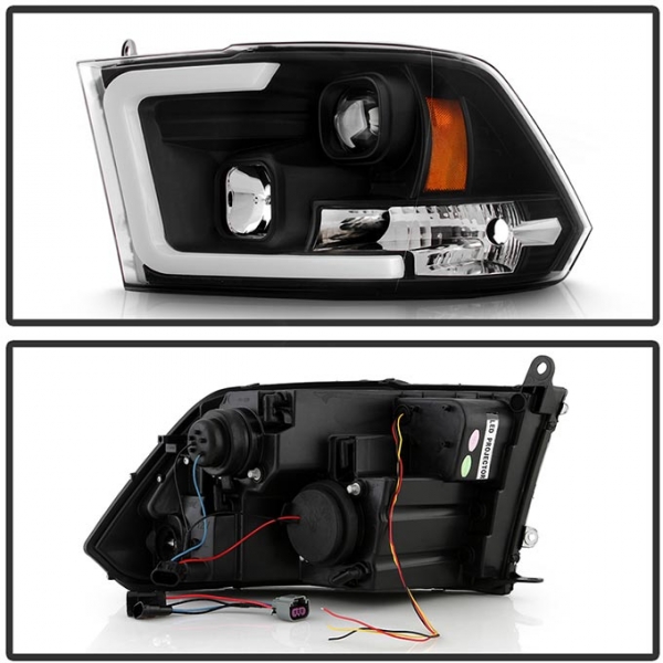 Spyder 5088482 Platinum Series Black LED Headlights | XDP