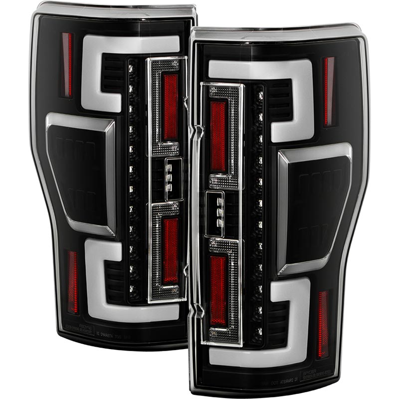 Spyder 5088642 Black LED Tail Lights | XDP