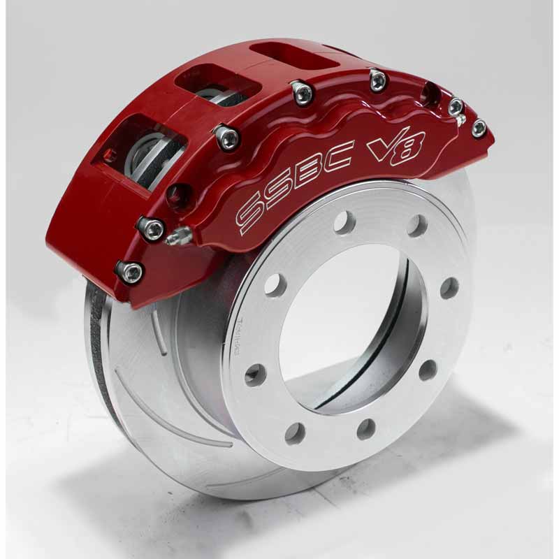 SSBC A1931DS V8 8Piston Brake Caliper & Rotor Kit (Front) XDP