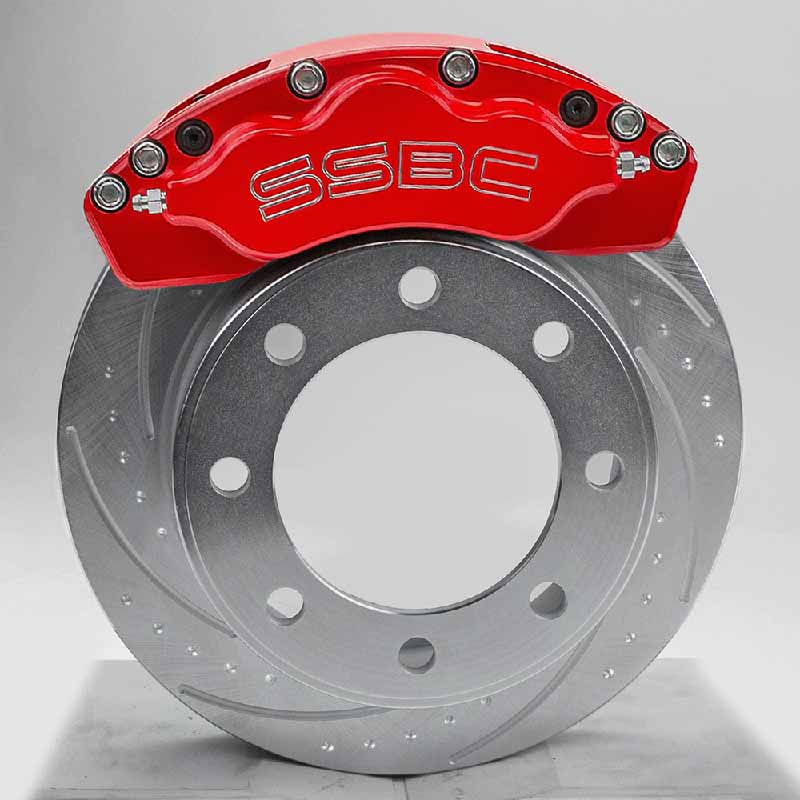 SSBC A1932DS V6 6Piston Brake Caliper & Rotor Kit (Front) XDP