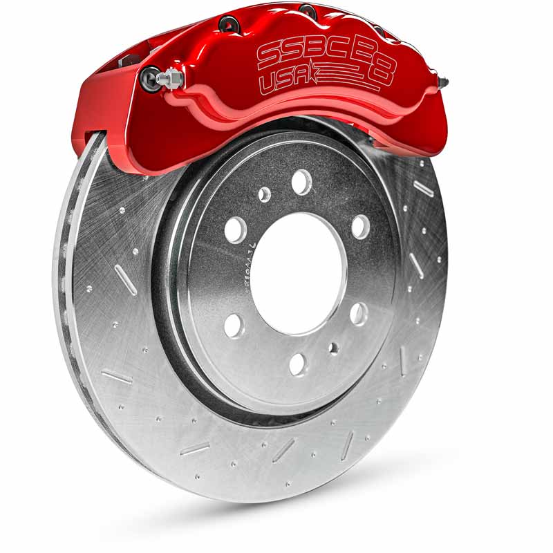 SSBC A41420DS B8 Brawler Brake Caliper & Rotor Kit (Front) XDP