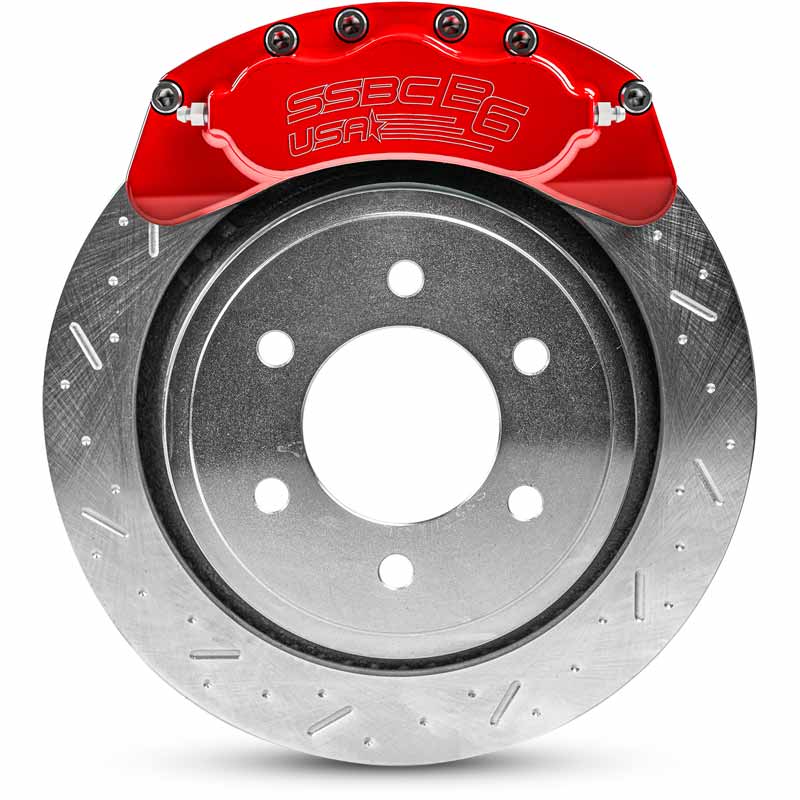 SSBC A41421DS B6 Brawler Brake Caliper & Rotor Kit (Rear) XDP