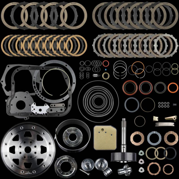 Image 1 for Sun Coast SC-48-3-LC Category 3 48RE Transmission Rebuild Kit With Flex Plate