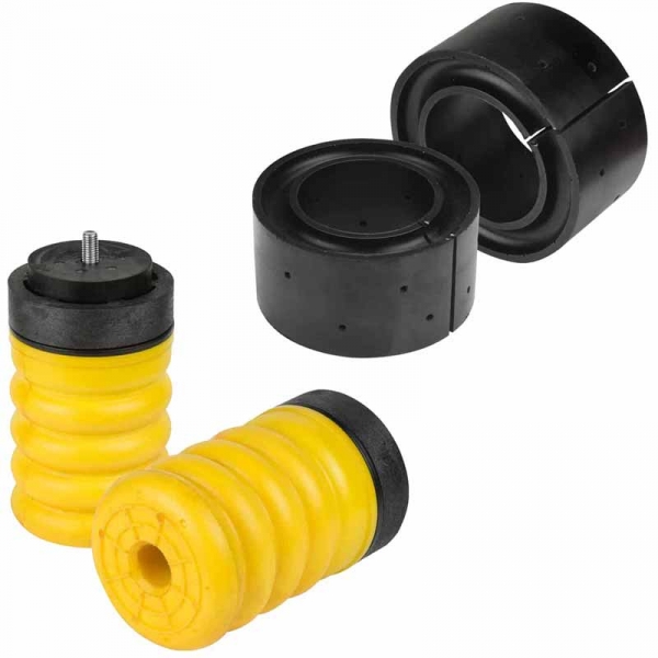 Image 1 for SuperSprings K-10-008 SumoSprings Front & Rear Kit (2,800 lb Capacity)