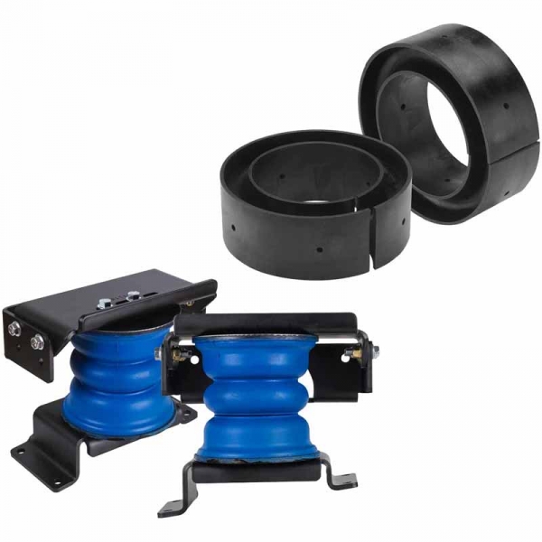 Image 1 for SuperSprings K-10-011 SumoSprings Front & Rear Kit (3,000 lb Capacity)