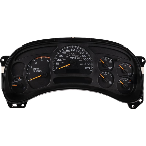 Image 1 for Synapse Auto Gauge Instrument Cluster (For 2004 GM Silverado/Sierra)