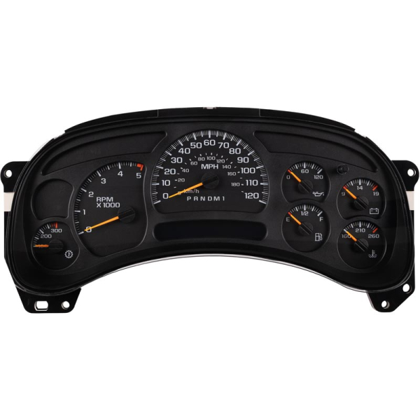 Image 1 for Synapse Auto Gauge Instrument Cluster (For 2006 GM Silverado/Sierra)