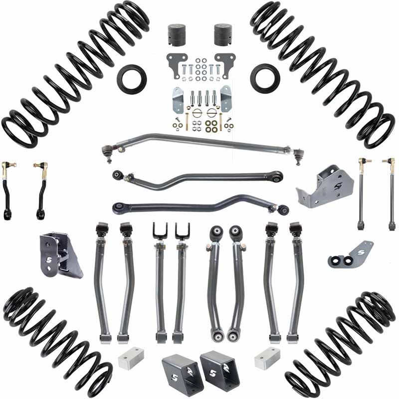 Synergy 88434000 4" Stage 3 Lift Kit Suspension System XDP