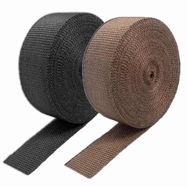 Image 1 for Thermo-Tec 11041 1" x 50' Carbon Fiber Exhaust Wrap