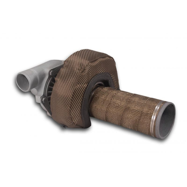 Image 1 for Thermo-Tec 15041 Rogue Series T3 Carbon Fiber Turbo Insulation Kit