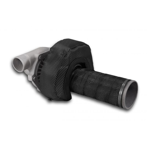 Image 1 for Thermo-Tec 15071 Rogue Series T3 Black Ricochet Turbo Insulation Kit