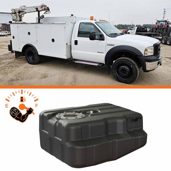 Titan 8020099A 40 Gallon Aft-Axle Replacement Cab & Chassis Fuel