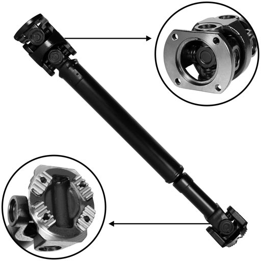 USA Standard ZDS9534 Front Driveshaft Assembly | XDP
