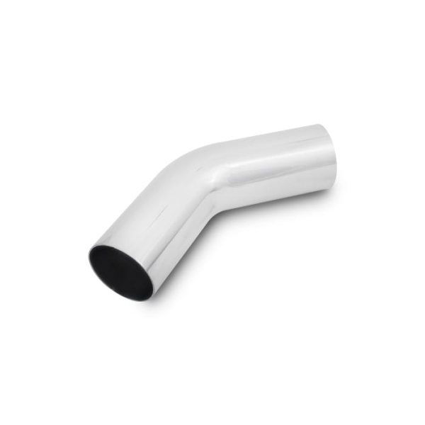 Image 1 for Vibrant 2175 3" Polished Aluminum 45 Degree Bend