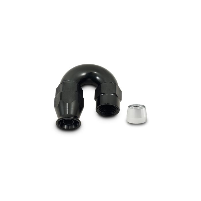Vibrant Male -10AN 45 Degree Hose End Fitting - 7/8-14 Thread (10) main image 1