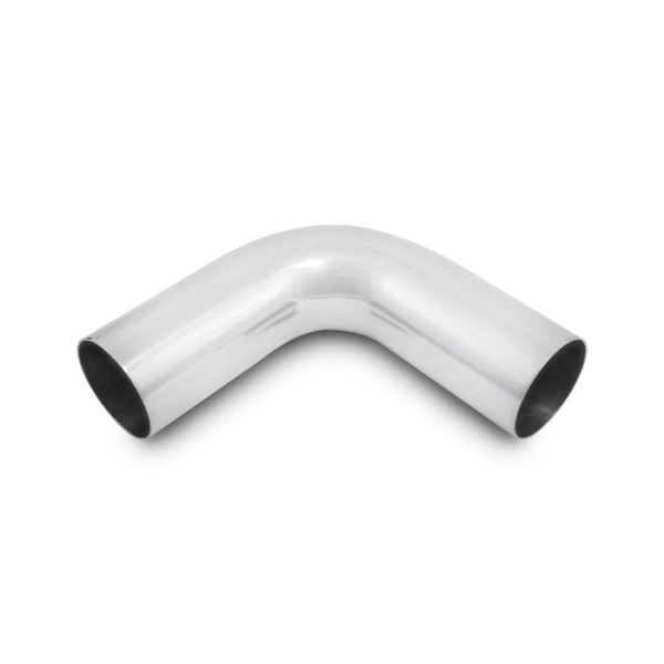 Image 1 for Vibrant 2891 3.5" Polished Aluminum 90 Degree Bend