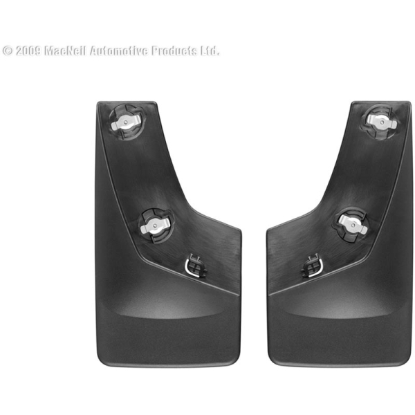 Image 1 for WeatherTech 120011 No-Drill DigitalFit Rear MudFlaps