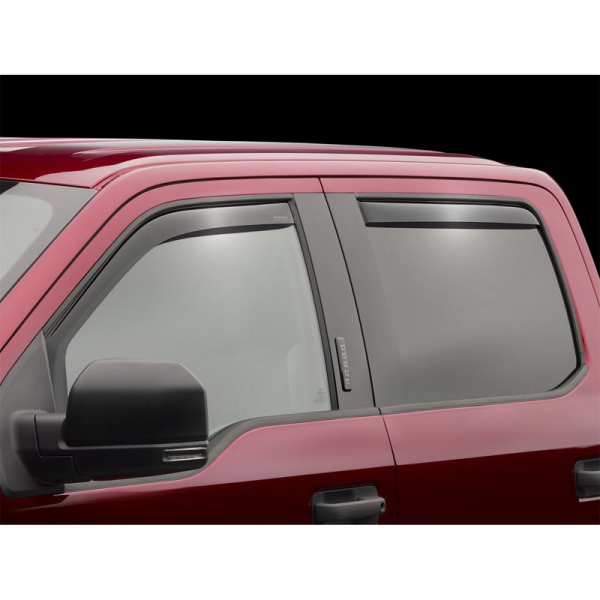 WeatherTech 82765 Dark Smoke Side Window Deflector Set | XDP