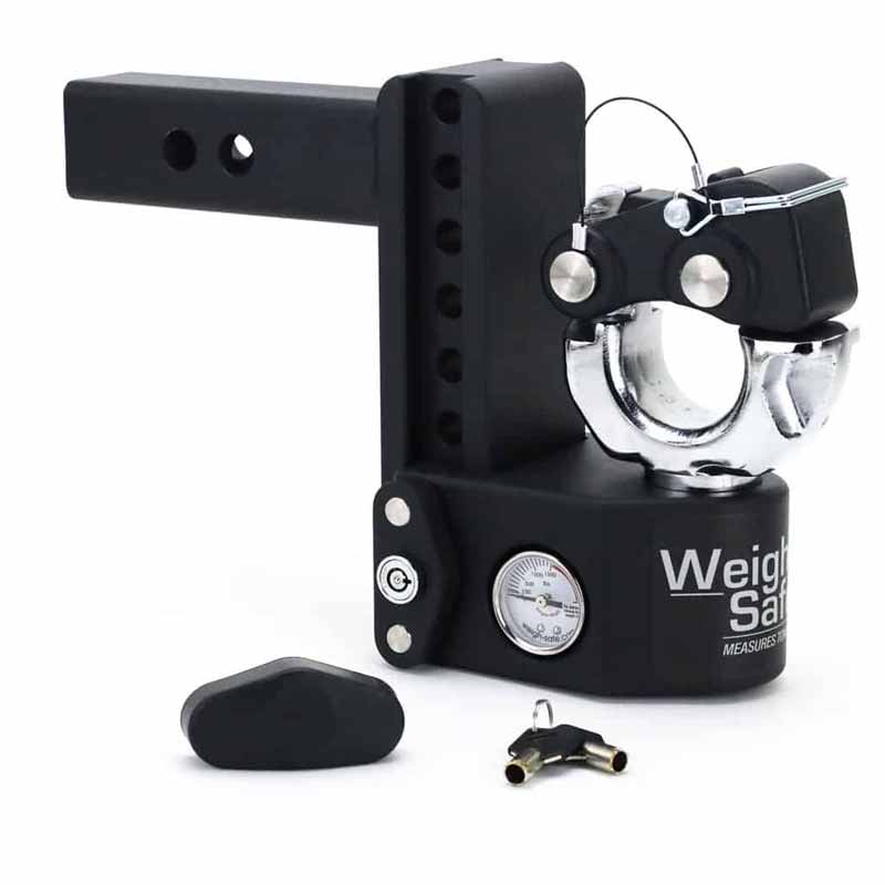 Weigh Safe SWS62PA Steel 2" Pintle Hitch 6" Drop XDP(04)
