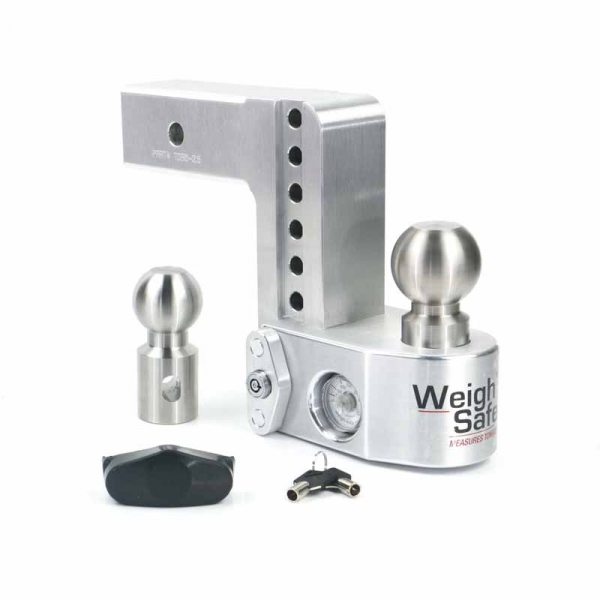 Image 1 for Weigh Safe WS6-2.5 2.5" Drop Hitch - 6" Drop