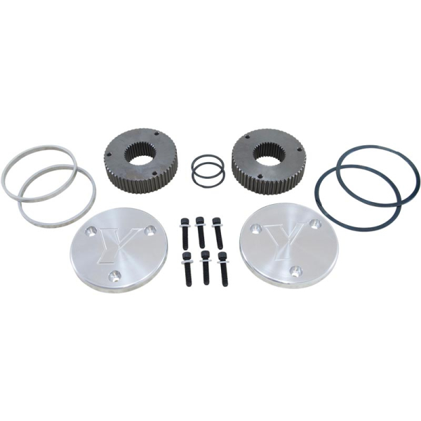Yukon Gear YHCDF-35 Drive Flange Kit - 35 Spline Inner / 55 Spline Outer, 8620 Steel